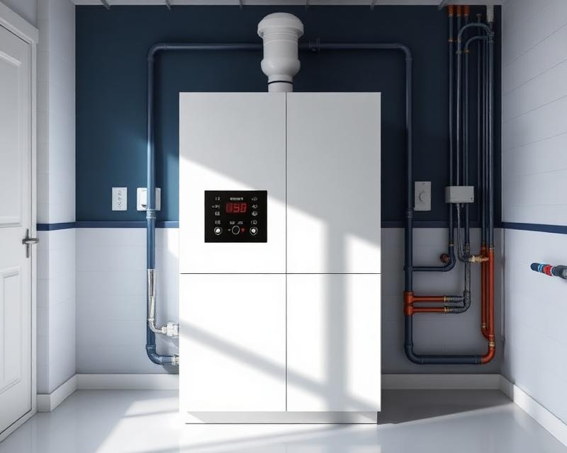 Centrale verwarming ketel installatie